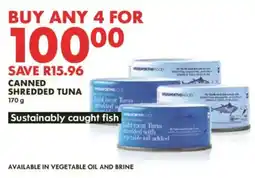 Woolworths CANNED SHREDDED TUNA offer