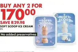Woolworths Soft Scoop Ice Cream offer