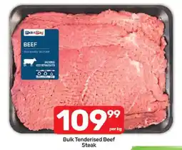 Pick n Pay Bulk Tenderised Beef Steak offer