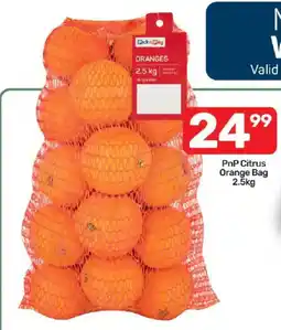 Pick n Pay PnP Citrus Orange Bag offer