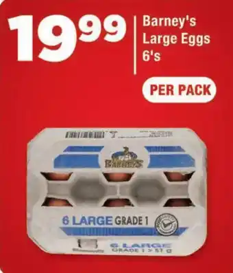 Barney's Large Eggs