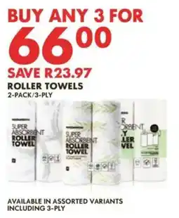 Woolworths Roller Towels Assorted offer