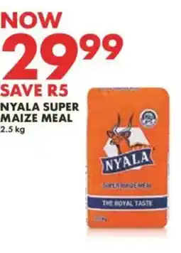 Woolworths Nyala Super Maize Meal offer