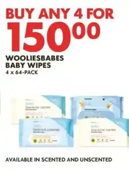 Woolworths Wooliesbabes Baby Wipes offer