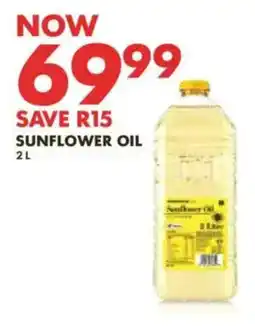 Woolworths Sunflower Oil offer