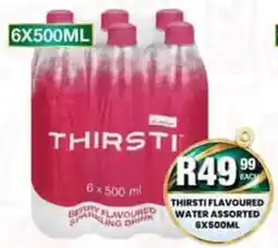 Take 'n Pay THIRSTI Flavoured Water Assorted offer