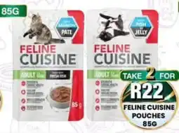 Take 'n Pay Feline Cuisine Pouches offer