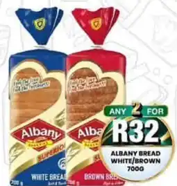 Take 'n Pay Albany Bread White/Brown offer