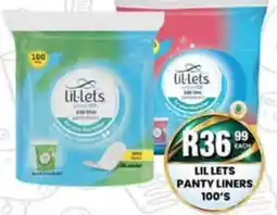 Take 'n Pay Lil Lets Panty Liners offer