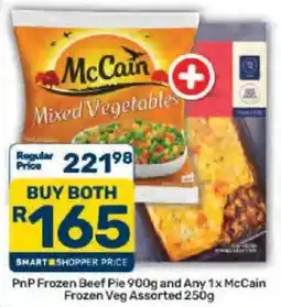 Pick n Pay McCain Mixed Vegetables Assorted offer