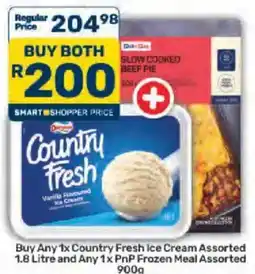 Pick n Pay Country Fresh Ice Cream Assorted offer