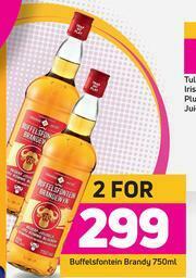 Game Buffelsfontein Brandy-For 2 x 750ml offer