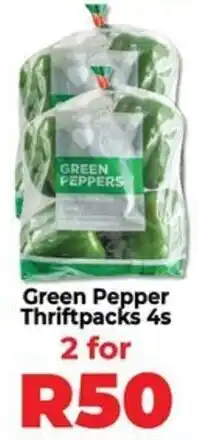 Food Lover's Market Green Pepper Thriftpacks offer