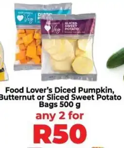 Food Lover's Market Food Lover's Diced Pumpkin, Butternut or Sliced Sweet Potato offer