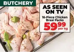 Food Lover's Market 16-Piece Chicken Braai Packs offer