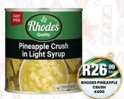 Take 'n Pay Rhodes Pineapple Crush offer