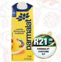 Take 'n Pay Parmalat vanilla flavoured custard offer