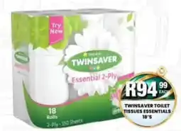Take 'n Pay Twinsaver Toilet Tissues Essentials offer