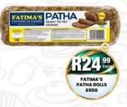 Take 'n Pay Fatima's Patha Rolls offer