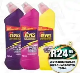 Take 'n Pay Jeyes Homeguard Bleach Assorted offer