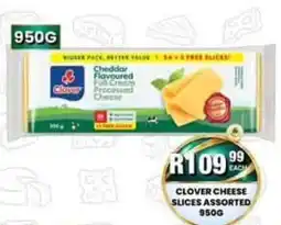 Take 'n Pay Clover Cheese Slices Assorted offer