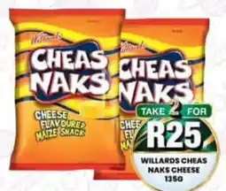 Take 'n Pay Willards Cheas Naks Cheese offer