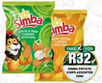 Take 'n Pay Simba Potato Chips Assorted offer