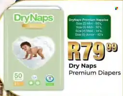 Take 'n Pay Dry Naps Premium Diapers offer