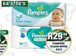 Take 'n Pay Pampers clean wipes offer