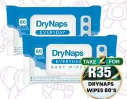 Take 'n Pay DryNaps Everyday Baby Wipes offer