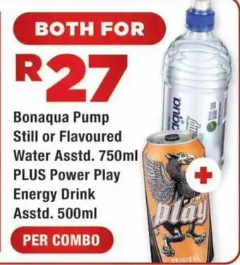 Bonaqua Pump Water Assorted