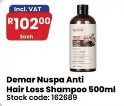Africa Cash and Carry Demar Nuspa Anti Hair Loss Shampoo offer