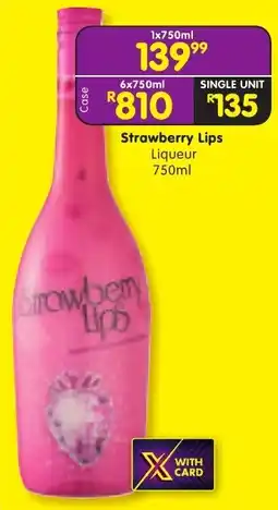 Shoprite Liquor Strawberry Lips Liqueur offer