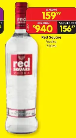 Shoprite Liquor Red Square Vodka offer