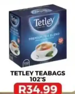 Saverite Tetley Teabags offer