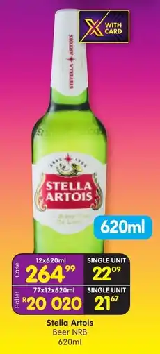 Shoprite Liquor Stella Artois Beer NRB offer