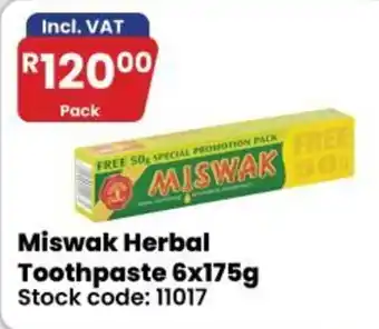 Miswak Herbal Toothpaste