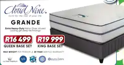 Kloppers Cloud Nine GRANDE offer