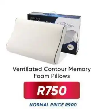 Ventilated Contour Memory Foam Pillows