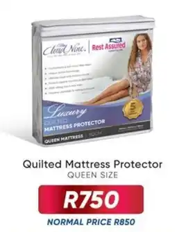 Kloppers Cloud Nine Luxury Quilted Mattress Protector offer