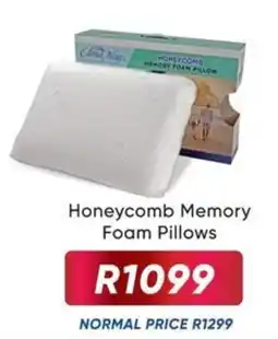 Kloppers Cloud Nine Honeycomb Memory Foam Pillows offer