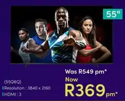 Teljoy 55" TV offer