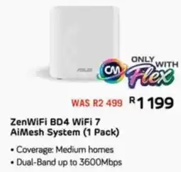 Computer Mania ZenWiFi BD4 WiFi 7 AiMesh System offer