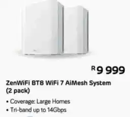 Computer Mania ZenWiFi BT8 WiFi 7 AiMesh System offer