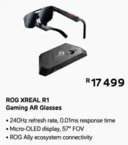 Computer Mania ROG XREAL R1 Gaming AR Glasses offer