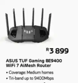 Computer Mania ASUS TUF Gaming BE9400 WiFi 7 AiMesh Router offer