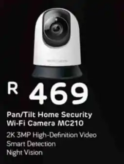 Computer Mania Pan/Tilt Home Security Wi-Fi Camera MC210 offer