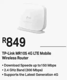 Computer Mania TP-Link MR105 4G LTE Mobile Wireless Router offer