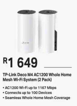 Computer Mania TP-Link Deco M4 AC1200 Whole Home Mesh Wi-Fi System offer