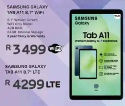 Computer Mania SAMSUNG GALAXY TAB A11 8.7" WiFi offer